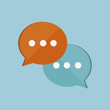 İş kavramı. ortam simgesi. iletişim kavramı