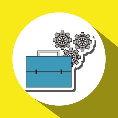 Çanta tasarımı. ortam simgesi. iş kavramı