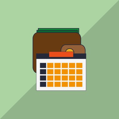 Dijital pazarlama tasarım. Internet kavramı. Strateji simgesi