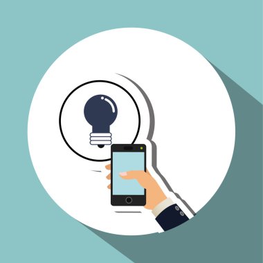 Sosyal Medya tasarım. Ortam simgesi. Teknoloji kavramı