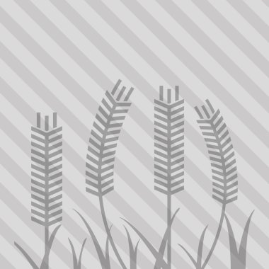 Buğday simgesi. tahıl tasarım. Tarım kavramı