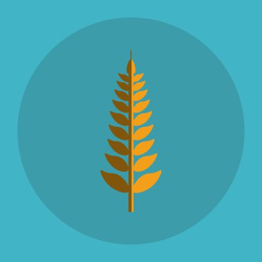Buğday simgesi. tahıl tasarım. Tarım kavramı