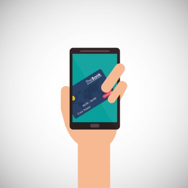 Para tasarım. Ödeme simgesi. Beyaz arka plan