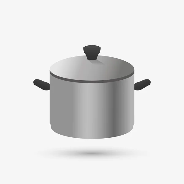 Kitchen design. Supplies icon. White background, vector illustration — Stock Vector