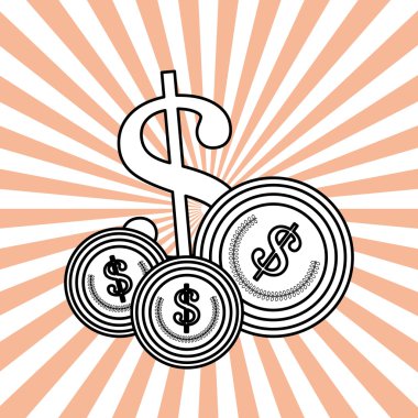 Para tasarım. Online ödeme. Mali madde