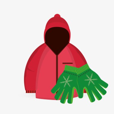 Kış tasarım. Spor idolü. Renkli resimde