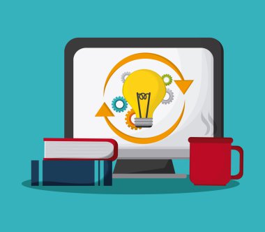 Pazarlama online tasarım. alışveriş kavramı. renkli illustratio