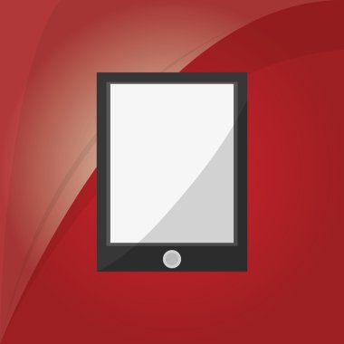 Teknoloji tasarım. ortam simgesi. Renkli resimde