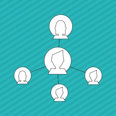 Sosyal medya grafik tasarım, vektör çizim