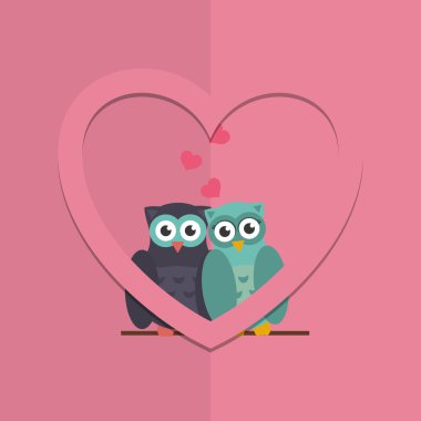 Tasarım seviyorum. romantik simgesi. Renkli resimde