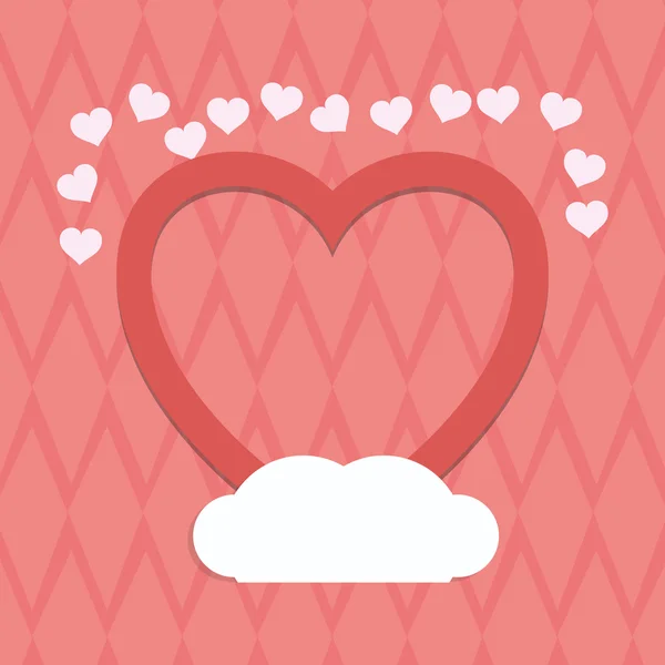 Diseño de amor. icono romántico. Colorida ilustración — Vector de stock