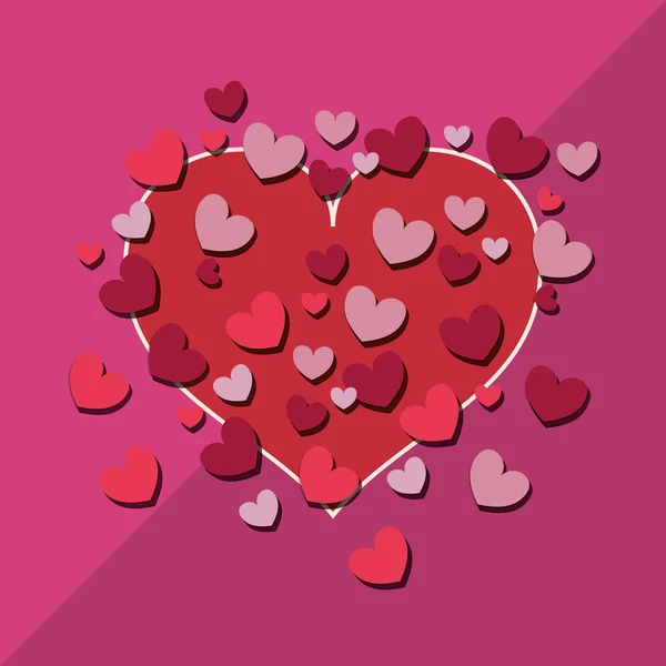 Love design. romantic icon. Colorful illustration — Stock Vector