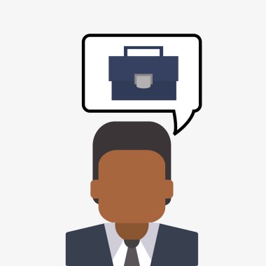 İş tasarımı. Mali madde simgesi. Düz illüstrasyon