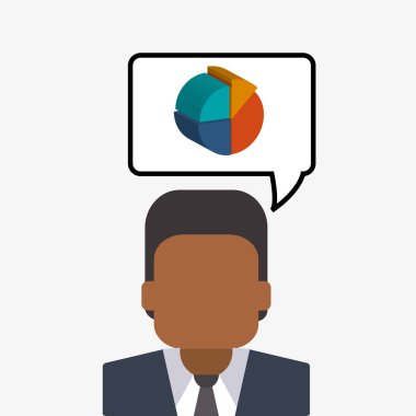 İş tasarımı. Mali madde simgesi. Düz illüstrasyon