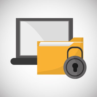 Dosya tasarımı. Online kavramı. İzole illüstrasyon, düzenlenebilir vektör