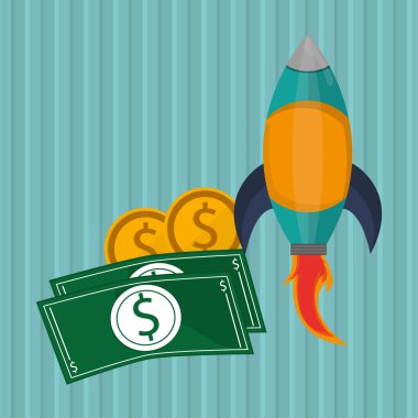 Tasarım başlatın. İletişim kavramı. Renkli resimde