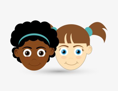 Çocuk simgesi. Çocuk tasarım. Çocukluk kavramı