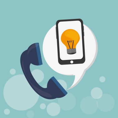 Fikir tasarım iş kavramı. Renkli resimde