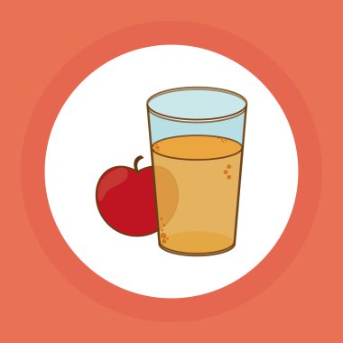 Kahvaltı grafik tasarım, vektör çizim