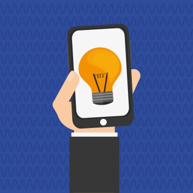 Fikir tasarım iş kavramı. Renkli resimde