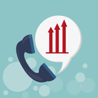 Tasarım kar. İletişim kavramı. Renkli resimde