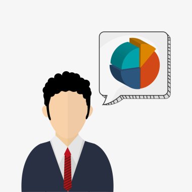 İş tasarımı. Mali madde simgesi. Düz illüstrasyon