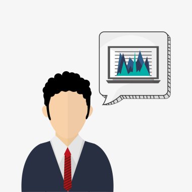 İş tasarımı. Mali madde simgesi. Düz illüstrasyon
