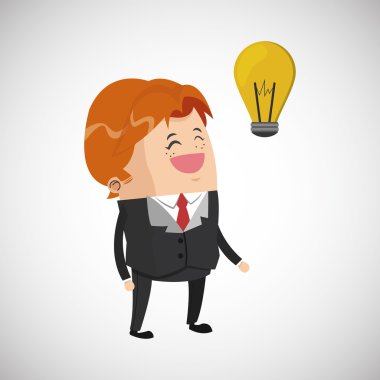 Kazanan tasarım. Başarı kavramı. Düz illüstrasyon