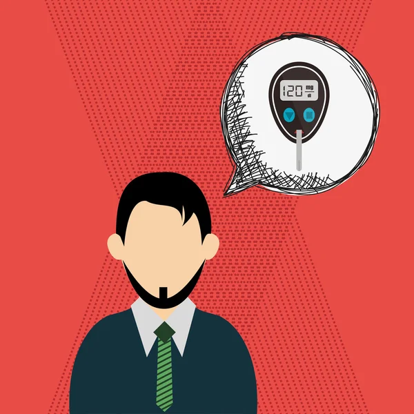 Giyilebilir teknoloji tasarım. kablosuz simgesi. Düz illüstrasyon