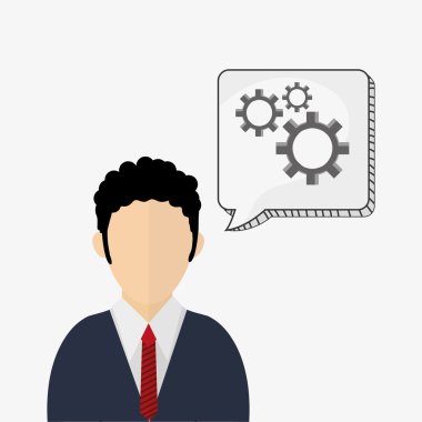 İş tasarımı. Mali madde simgesi. Düz illüstrasyon