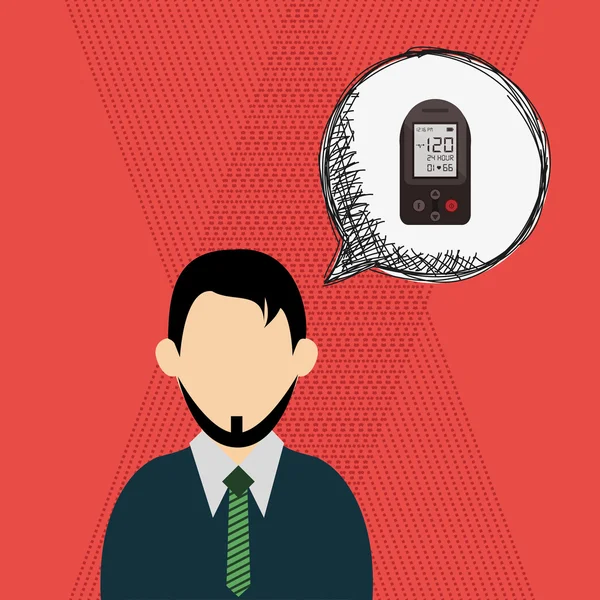 Giyilebilir teknoloji tasarım. kablosuz simgesi. Düz illüstrasyon