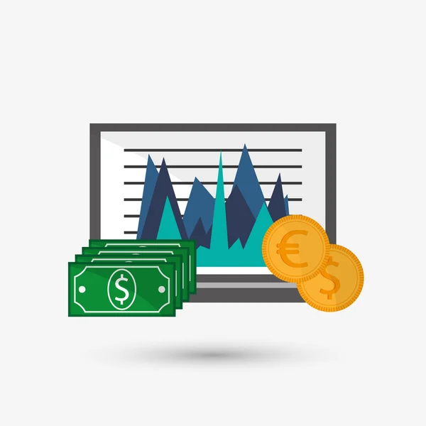 Design infográfico. Ícone de negócios. Ilustração isolada —  Vetores de Stock