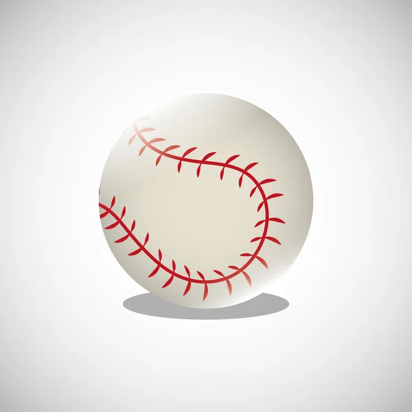 Desenho de basebol. ícone desportivo. Imagem isolada — Vetor de Stock