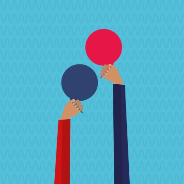 İletişim tasarımı. balonu simgesinin. Düz illüstrasyon, düzenlenebilir vektör