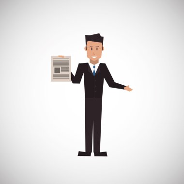 Sigorta tasarım. Güvenlik simgesi. İzole illüstrasyon