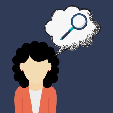 Teknoloji tasarım. ortam simgesi. Renkli resimde