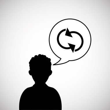 İletişim tasarımı. Internet kavramı. İzole illüstrasyon