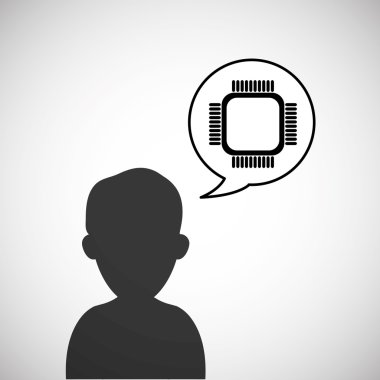 İletişim tasarımı. Internet kavramı. İzole illüstrasyon