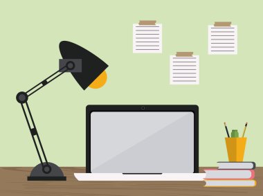Zaman tasarım çalışması. Office simge. Renkli resimde
