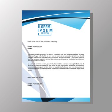 El ilanı başlık tasarım. Kağıt simgesi. Renkli tasarım