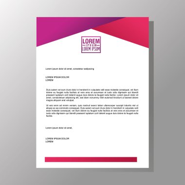 El ilanı başlık tasarım. Kağıt simgesi. Renkli tasarım