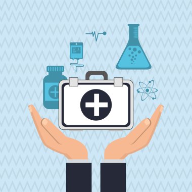 Sigorta, düzenlenebilir vecctor illüstrasyon tasarımı