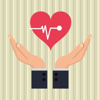 Sigorta, düzenlenebilir vecctor illüstrasyon tasarımı