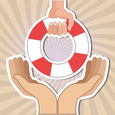 Sigorta, düzenlenebilir vecctor grafik tasarım