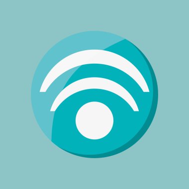 WiFi tasarım, vektör çizim