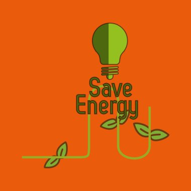 Çevre simgesi tasarım, vektör çizim