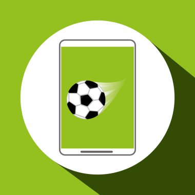 Spor tasarım. Teknoloji simgesi. Beyaz arka plan, vektör çizim