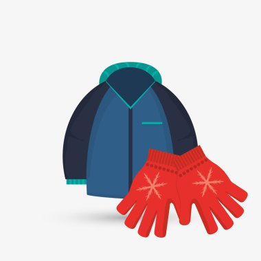 Kış tasarım. Spor idolü. Renkli resimde, vektör