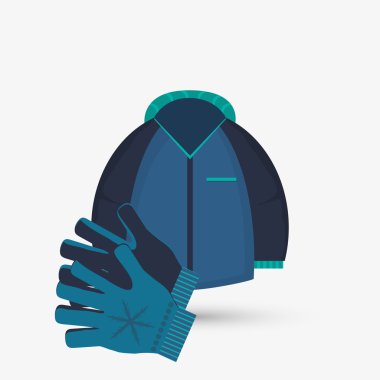 Kış tasarım. Spor idolü. Renkli resimde, vektör