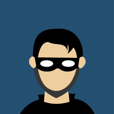 Güvenlik sistemi tasarımı. Koruma simgesi. izole illüstrasyon, vektör